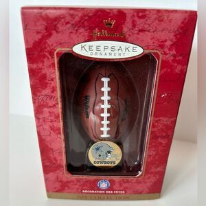Vintage Hallmark 2000 NFL Collection Dallas Cowboys Christmas Ornament New